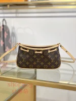 高仿包 LV Nano Frivole Monogram 帆布 老花 斜挎包 M29537：圖片 9