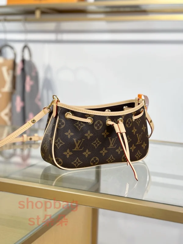 高仿包 LV Nano Frivole Monogram 帆布 老花 斜挎包 M29537：圖片 4