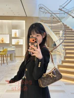 高仿包 LV Nano Frivole Monogram 帆布 老花 斜挎包 M29537：圖片 19