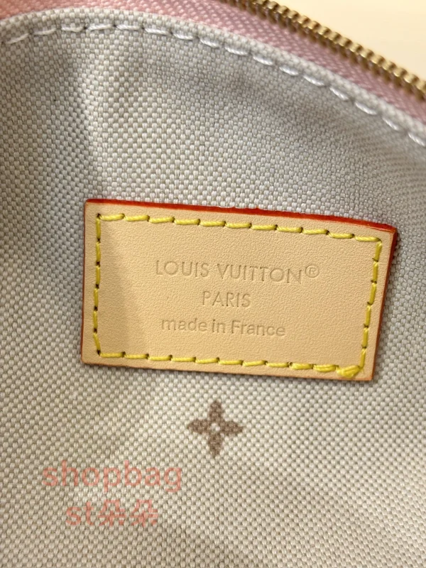 高仿包 LV Pochette Papillon 新款 粉色 小圓筒包 M29881：圖片 11