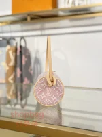 高仿包 LV Pochette Papillon 新款 粉色 小圓筒包 M29881：圖片 8