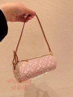 高仿包 LV Pochette Papillon 新款 粉色 小圓筒包 M29881：圖片 20