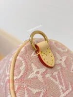 高仿包 LV Pochette Papillon 新款 粉色 小圓筒包 M29881：圖片 14