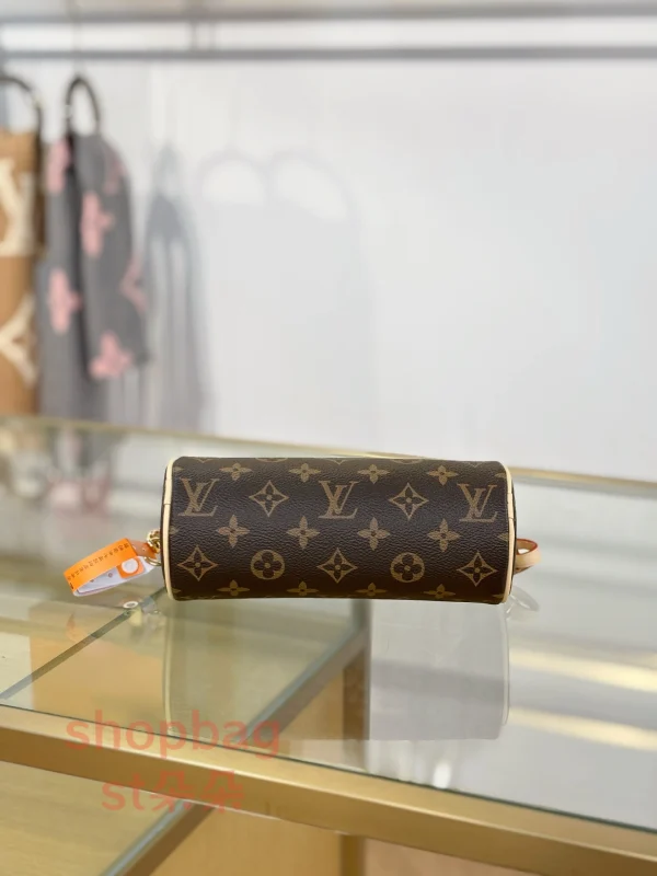 高仿包 LV Pochette Papillon 新款 老花 小圓筒包 M25703：圖片 10