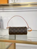 高仿包 LV Pochette Papillon 新款 老花 小圓筒包 M25703：圖片 9