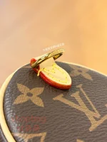 高仿包 LV Pochette Papillon 新款 老花 小圓筒包 M25703：圖片 15