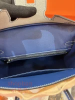 高仿愛馬仕 hermès Birkin 25 頂級原廠法羊 純手工蠟線縫製手提包：圖片 10