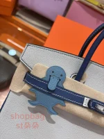 高仿愛馬仕 hermès Birkin 25 頂級原廠法羊 純手工蠟線縫製手提包：圖片 6